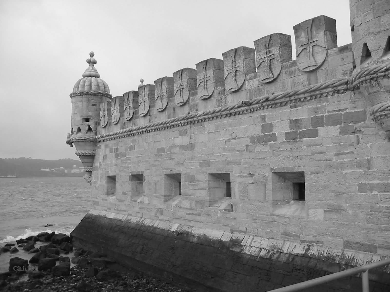 Wall Of Belem Tower Picture