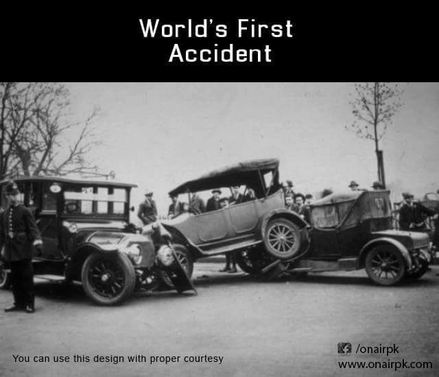 World's First Accident