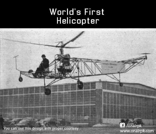 World's First Helicopter