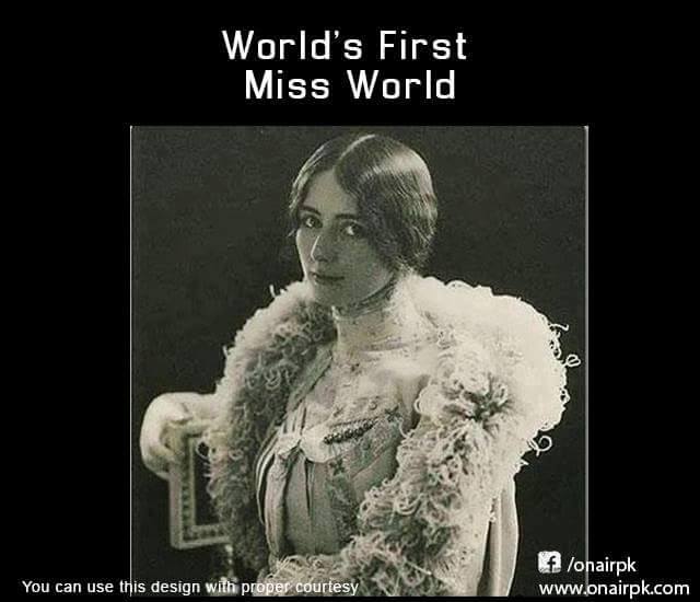 World's First Miss World