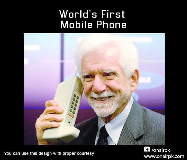 World's First Mobile Phone