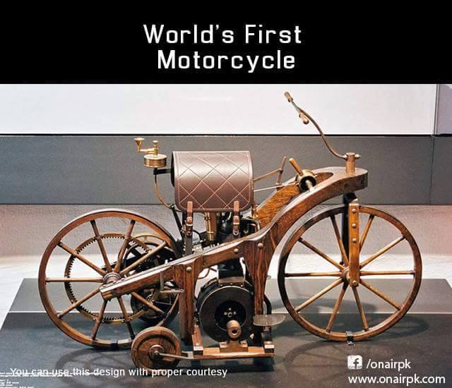 World's First Motorcycle
