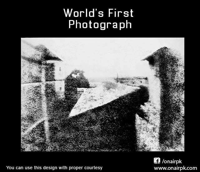 World's First Photograph