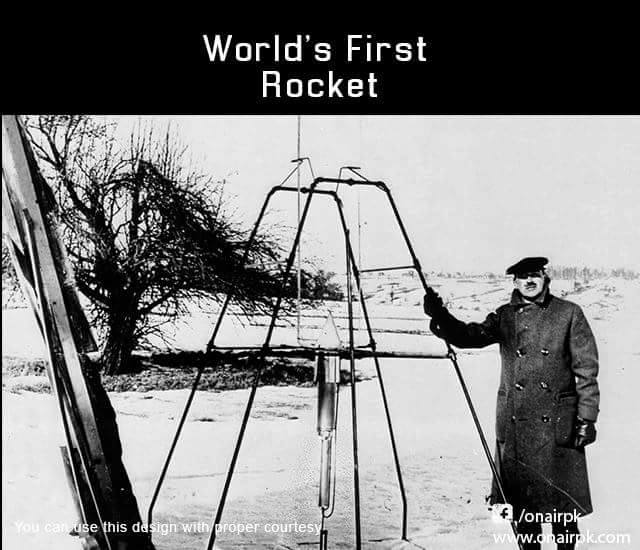 World's First Rocket