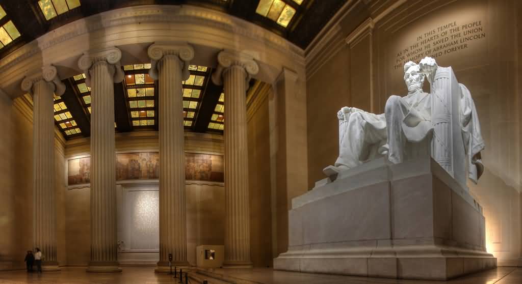 Amazing Interior Of The Lincoln Memorial