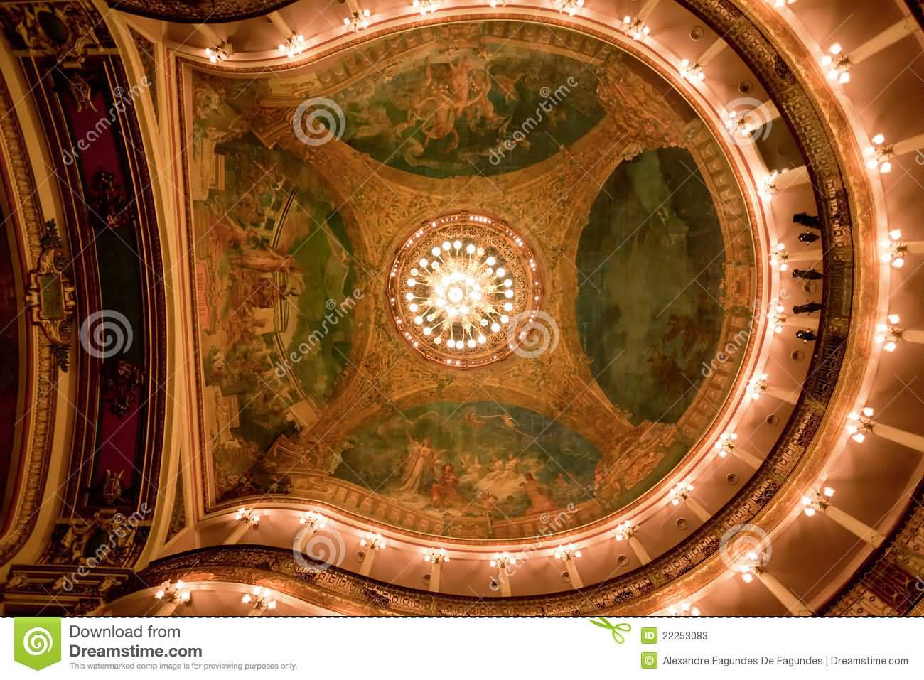 Amazon Theatre Ceiling Interior View