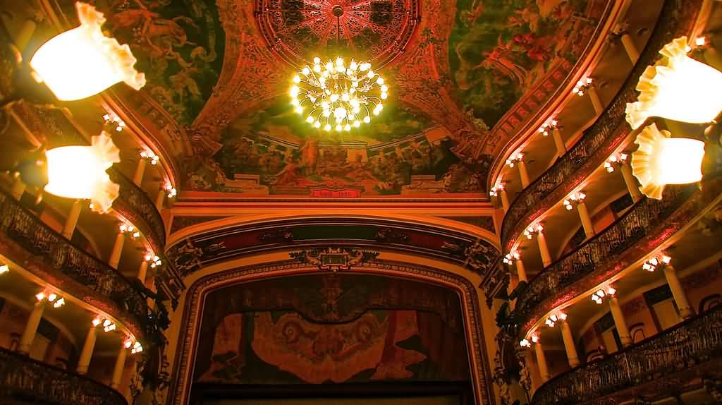 Beautiful Interior View Of The Amazon Theatre