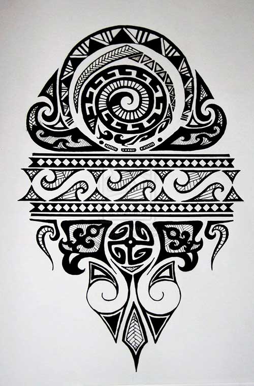 Best Maori Tattoo Design