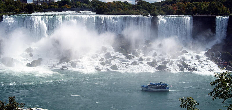 Boat In Niagara Falls