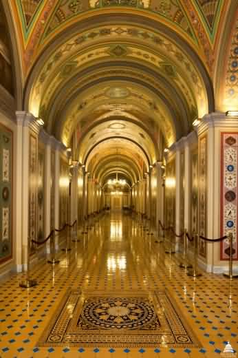 Brumidi Corridors Inside United States Capitol