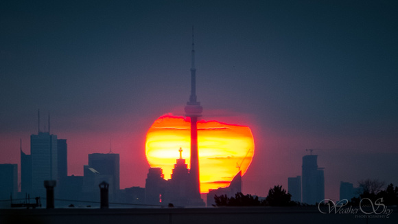 CN Tower And Sunrise View