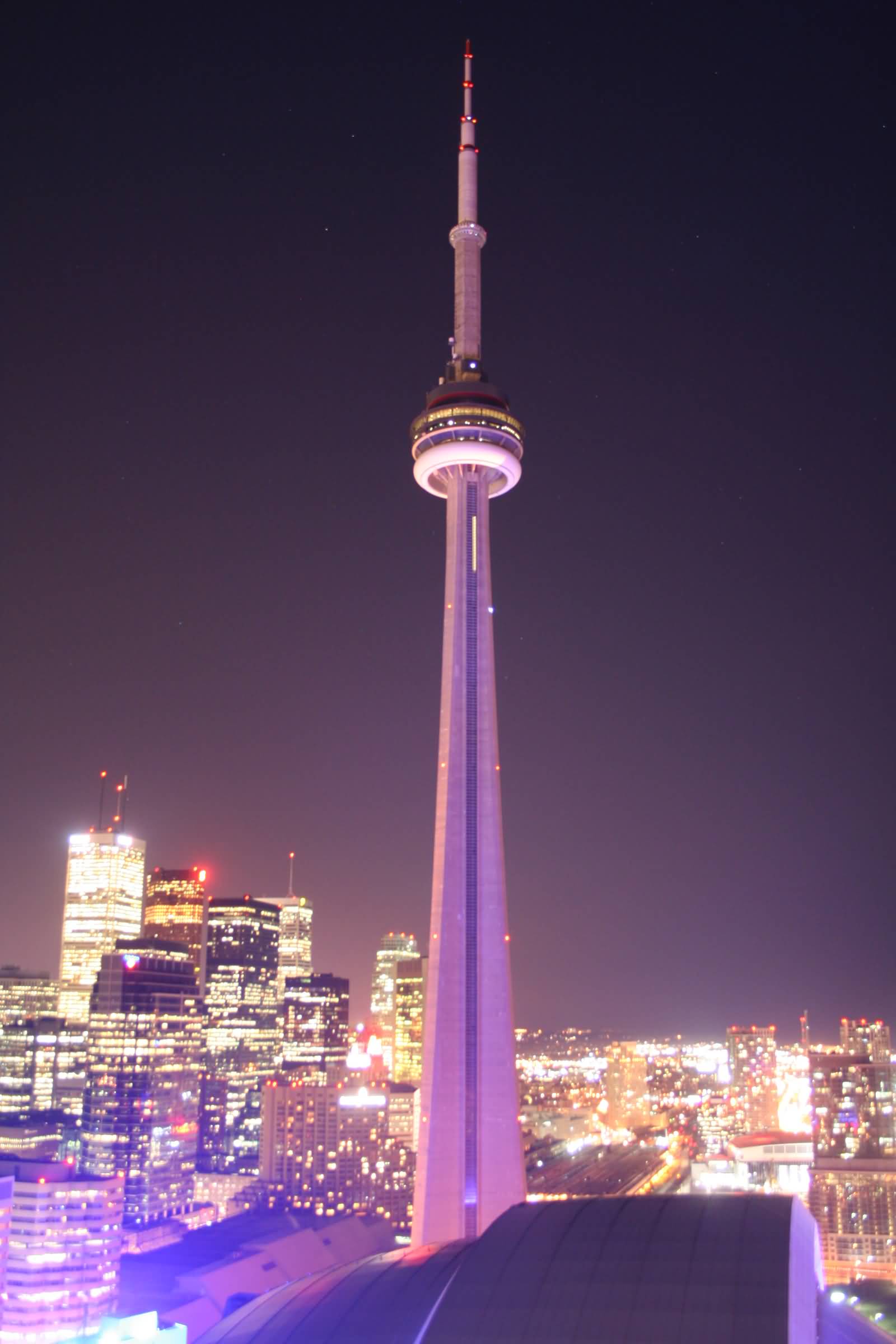 CN Tower Night Picture