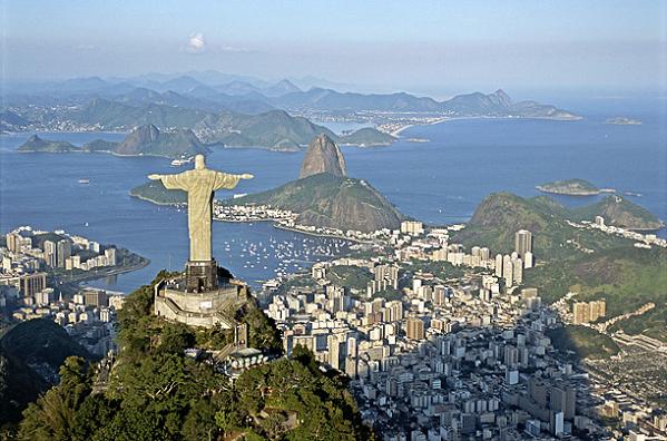 Christ The Redeemer At Rio de Janeiro