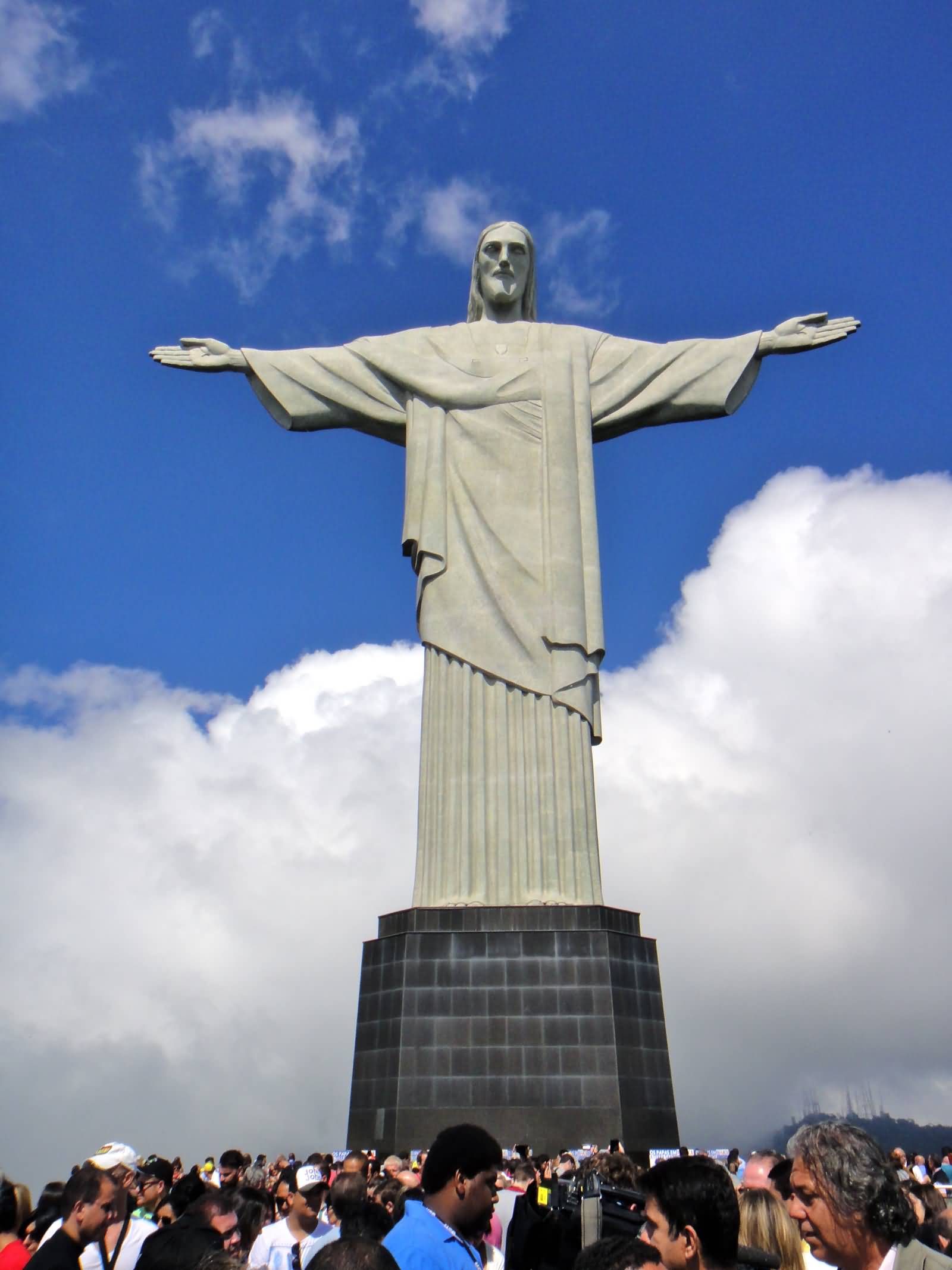 Christ The Redeemer Statue And Base