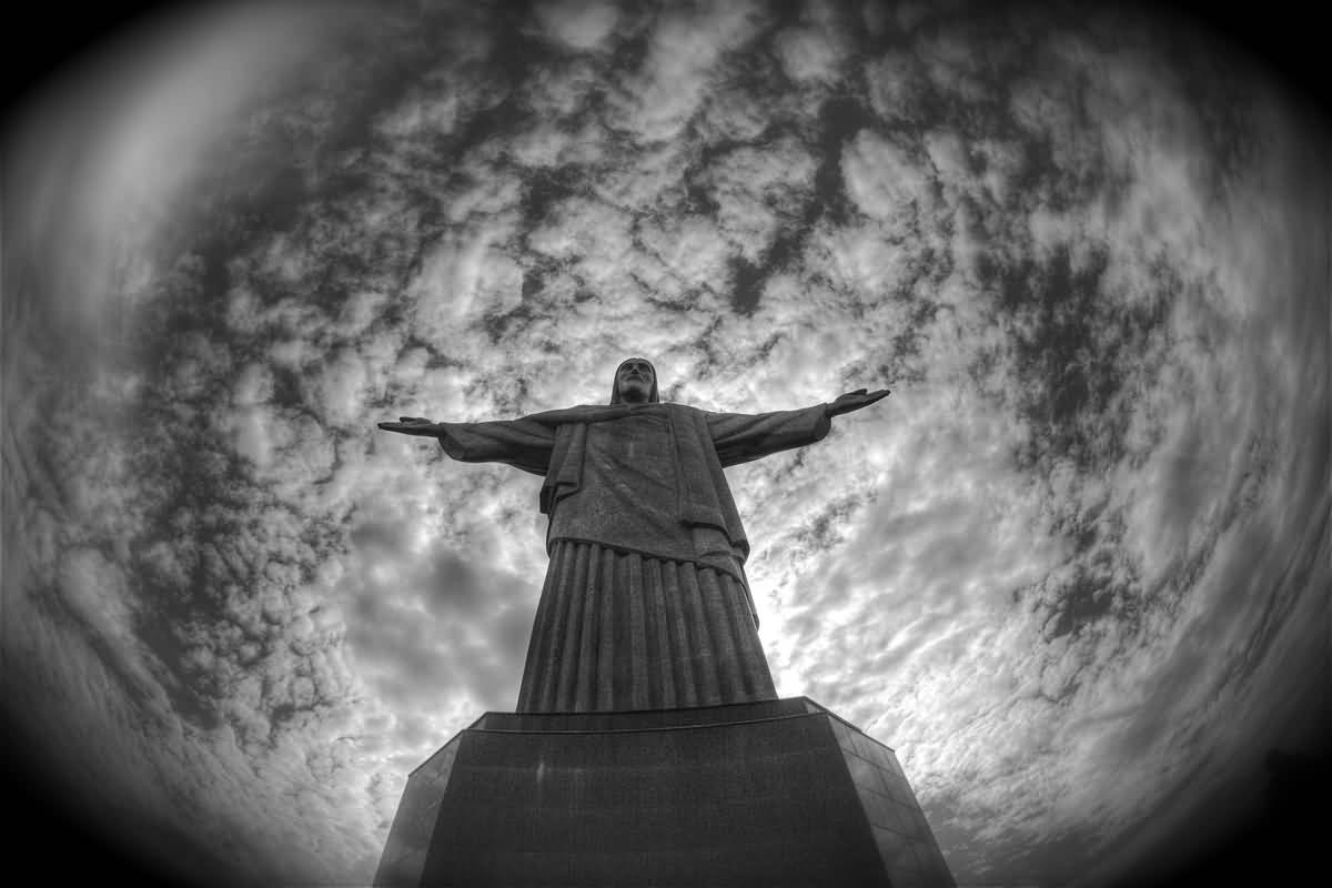 Christ The Redeemer Statue View From Base Picture