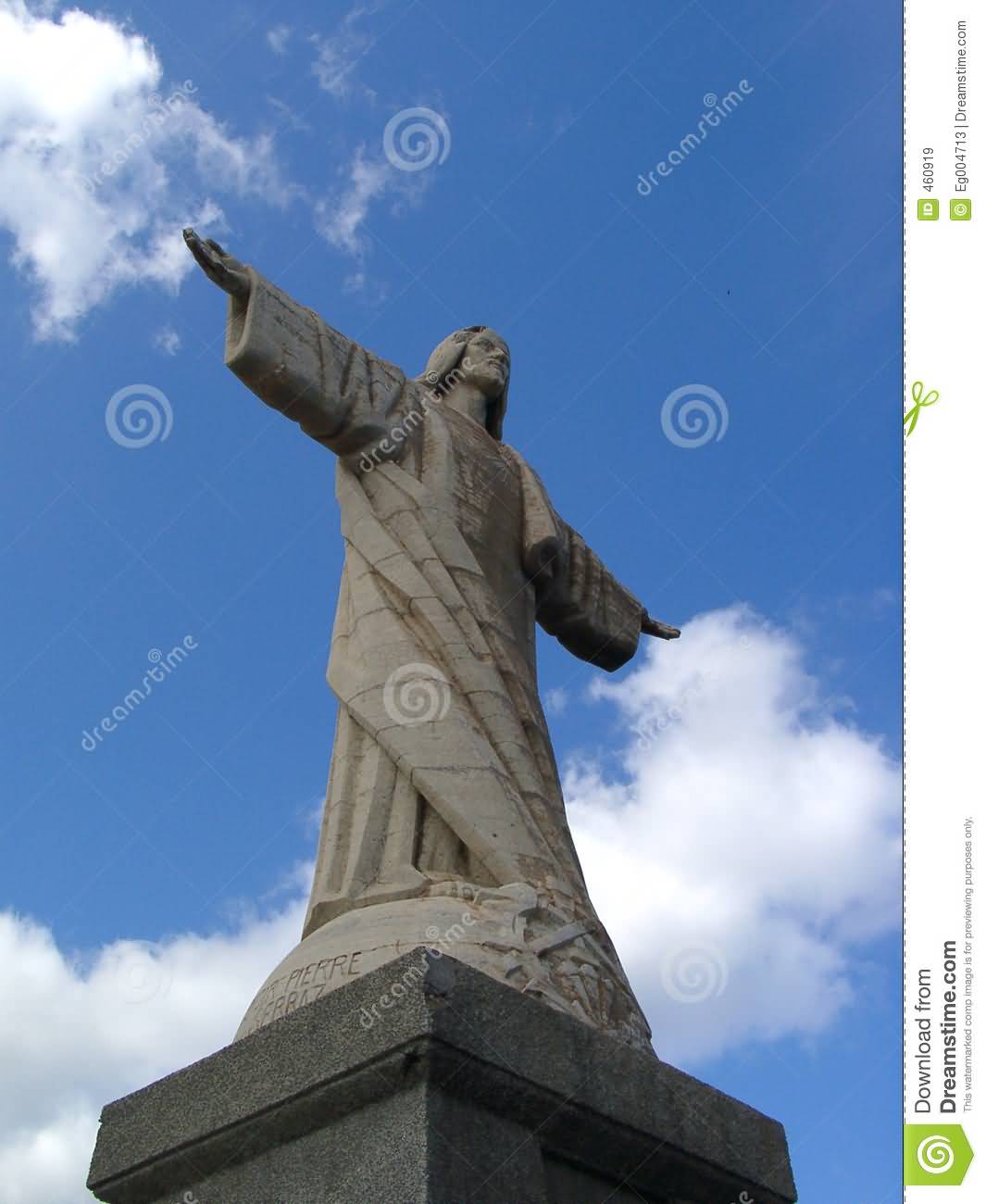 Christ The Redeemer Statue View From Below