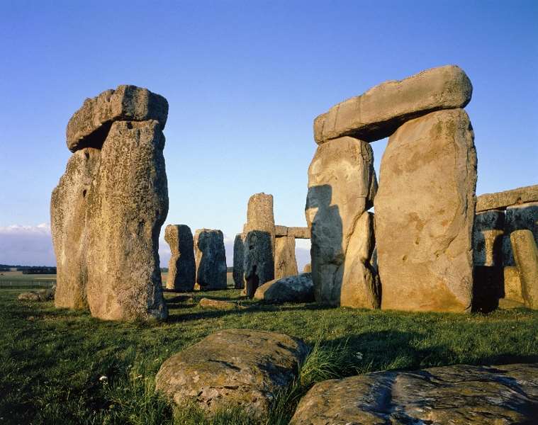 Closeup Of Stonehenge