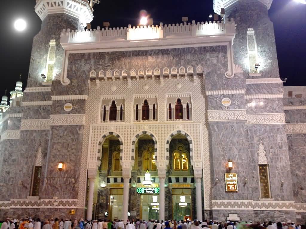Entrance To The Al-Masjid al-Haram In Mecca