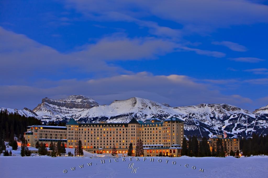 Fairmont Chateau Lake Louise In Winter