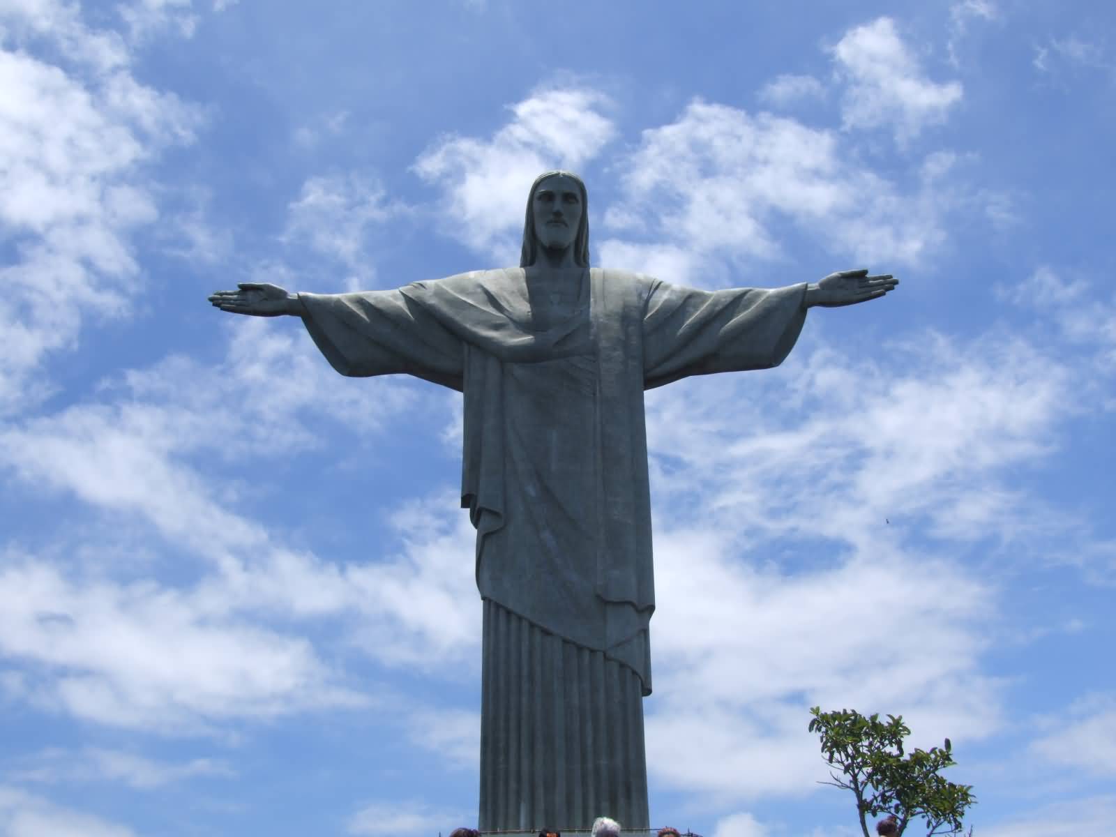 Front View Of Christ The Redeemer