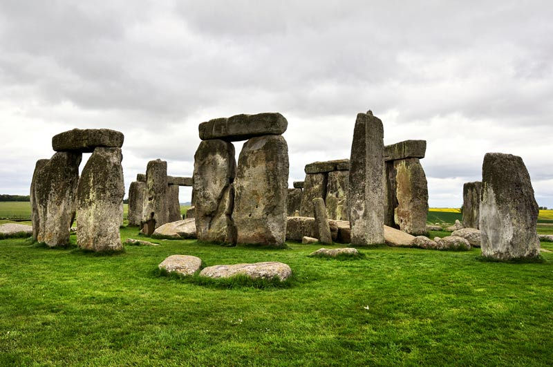 Gloomy Stonehenge Picture