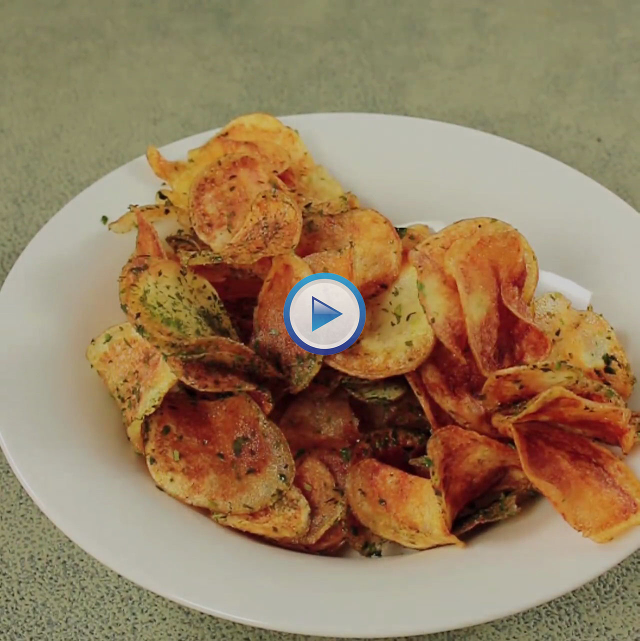 Homemade Seaweed Potato Chips Recipe