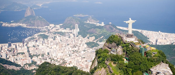 Incredible Aerial View Of Christ The Redeemer And Rio City