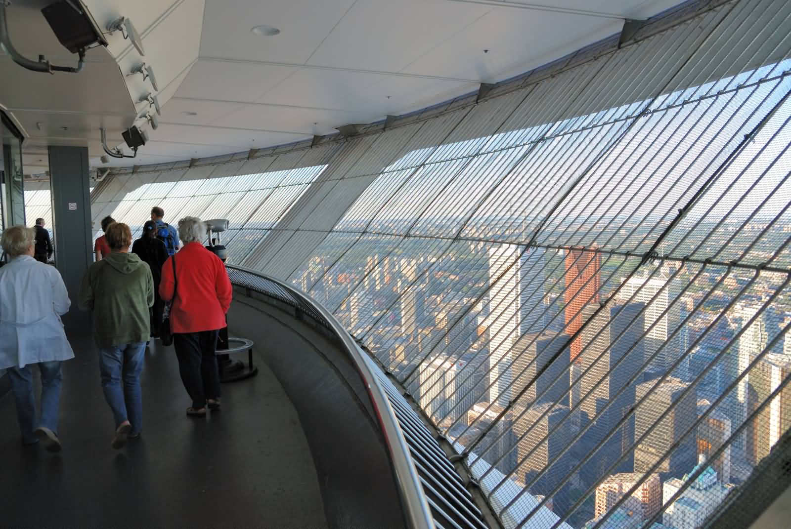 Inside The Mainpod Of CN Tower, Toronto
