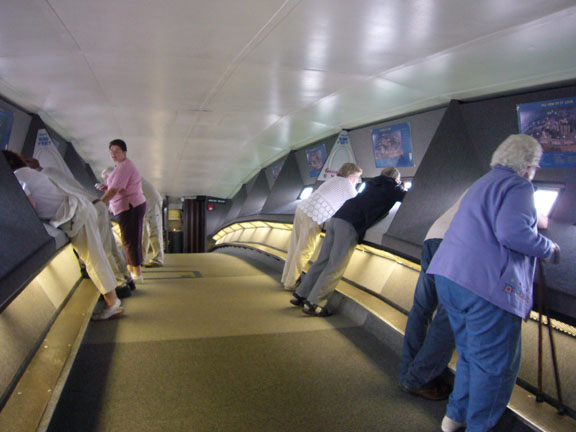 Inside The Top Of Gateway Arch