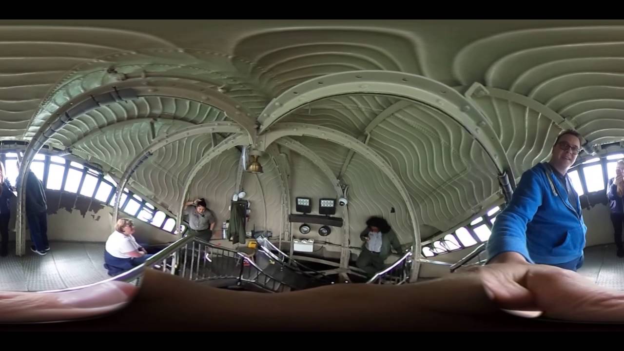 Inside View Of Crown Of Statue Of Liberty