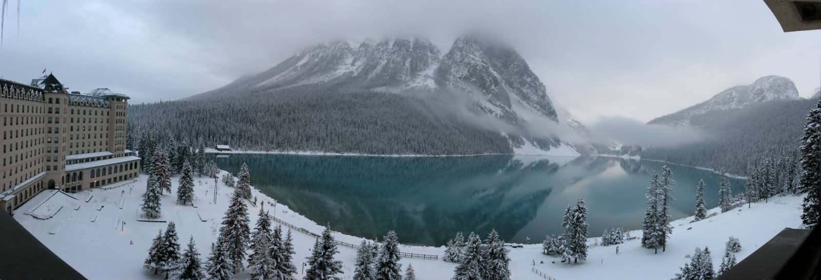 Lake Louise In Winter
