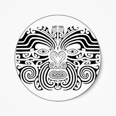 Maori Circular Tattoo Design