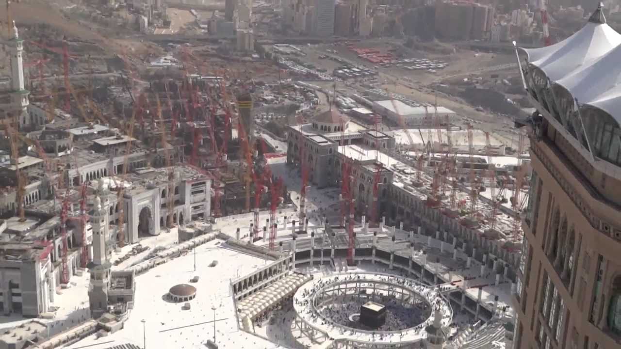 Masjid al-Haram During Construction