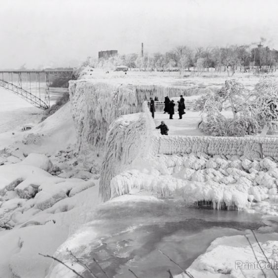 Niagara Falls Frozen In 1911 Picture
