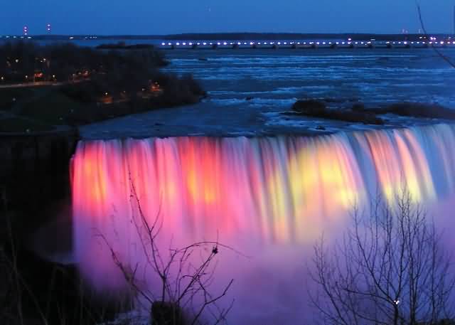 Niagara Falls Night Picture