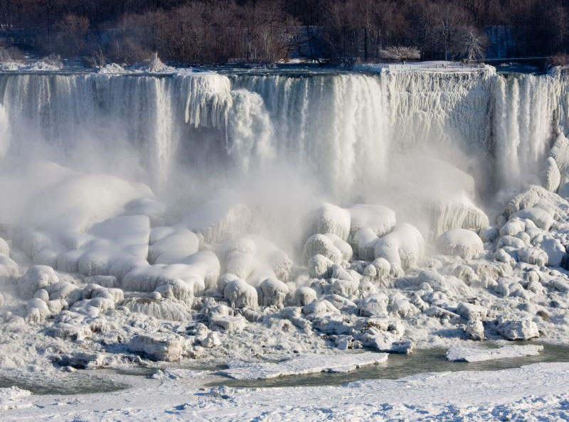 Niagara Falls Solid Frozen