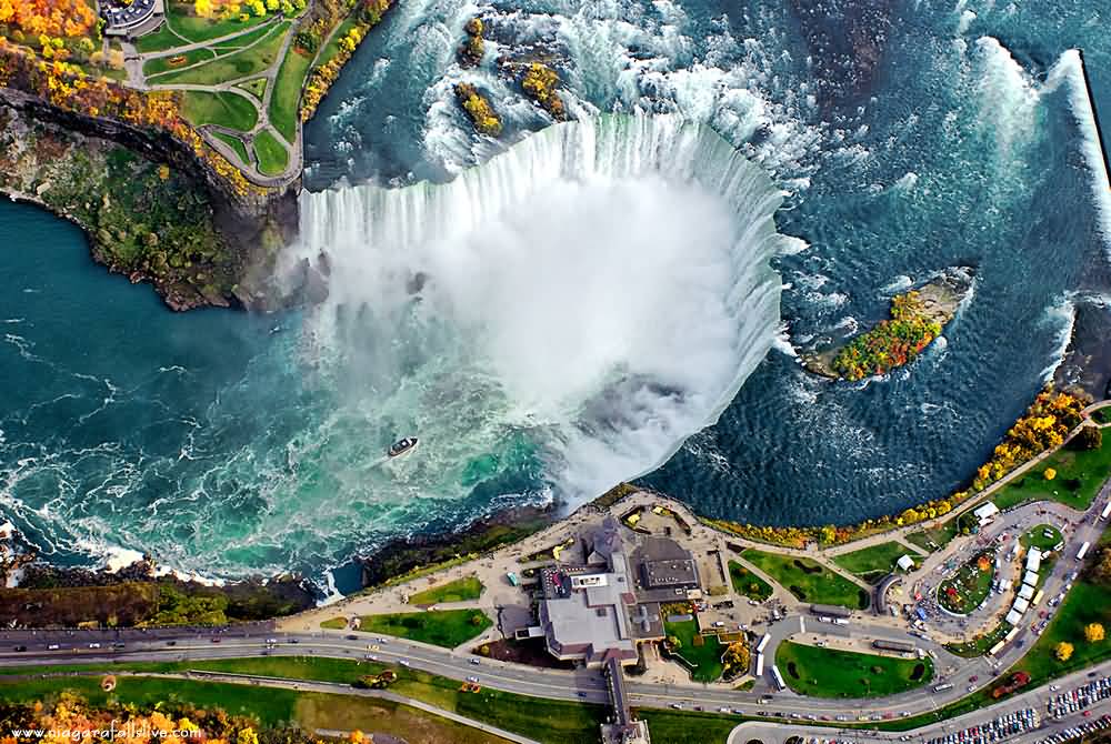Niagara Falls View From Rainbow Bridge