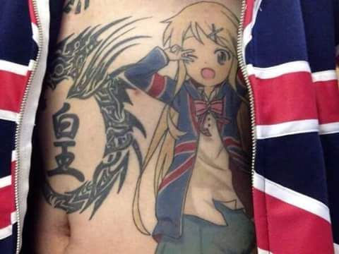Nice Love Live Anime Tattoo