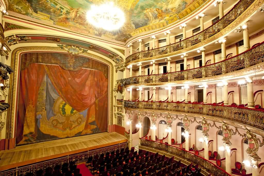 Opera House In Amazon Theatre, Brazil