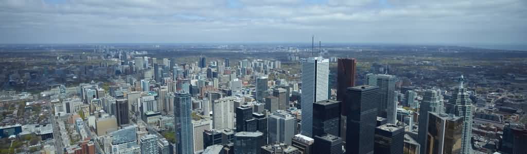 Outside View From The CN Tower