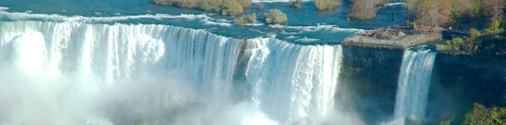 Panorama View Of Niagara Falls