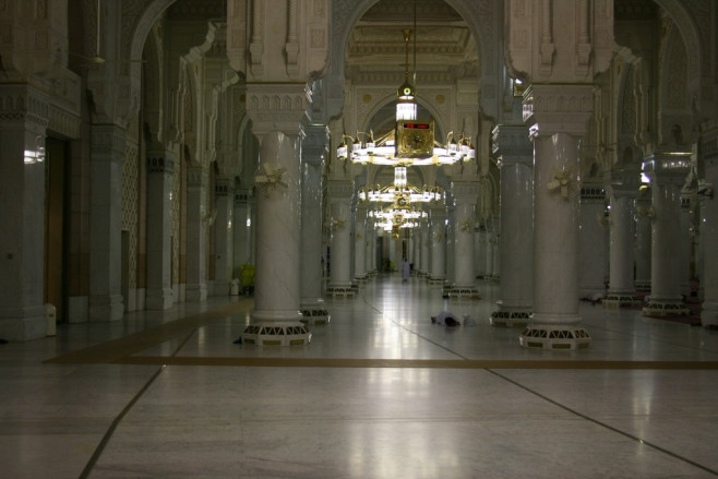 Pillars Inside The Al-Masjid al-Haram