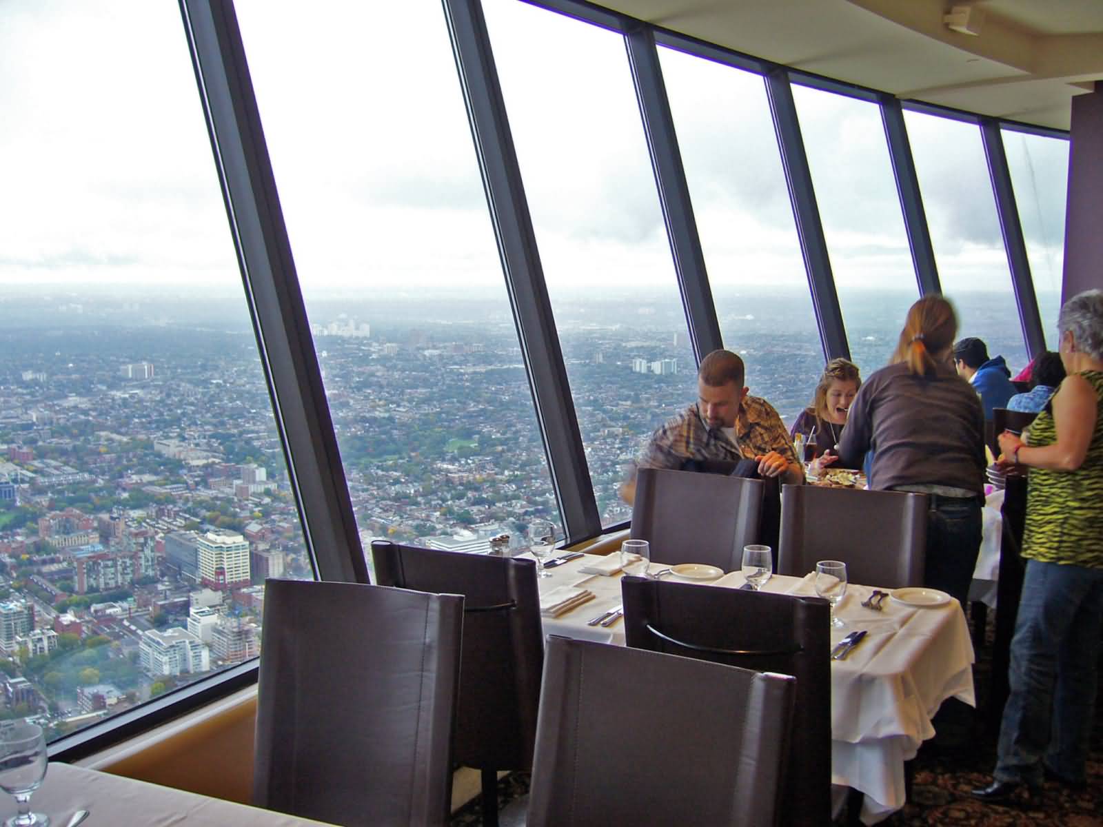 Restaurant Inside The CN Tower