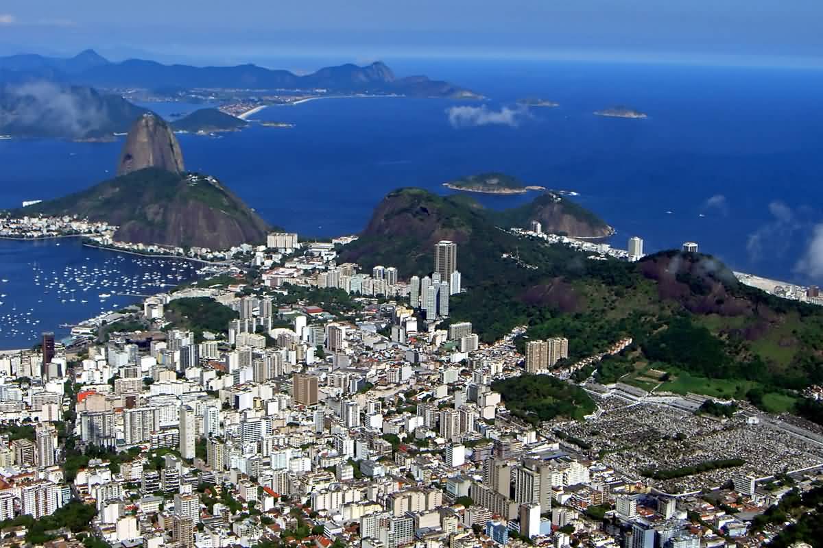 Rio View From Christ The Redeemer Statue