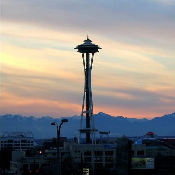 Space Needle During Sunset
