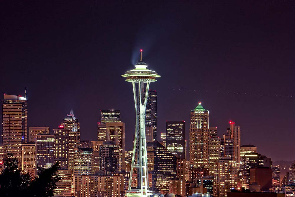 Space Needle Night View