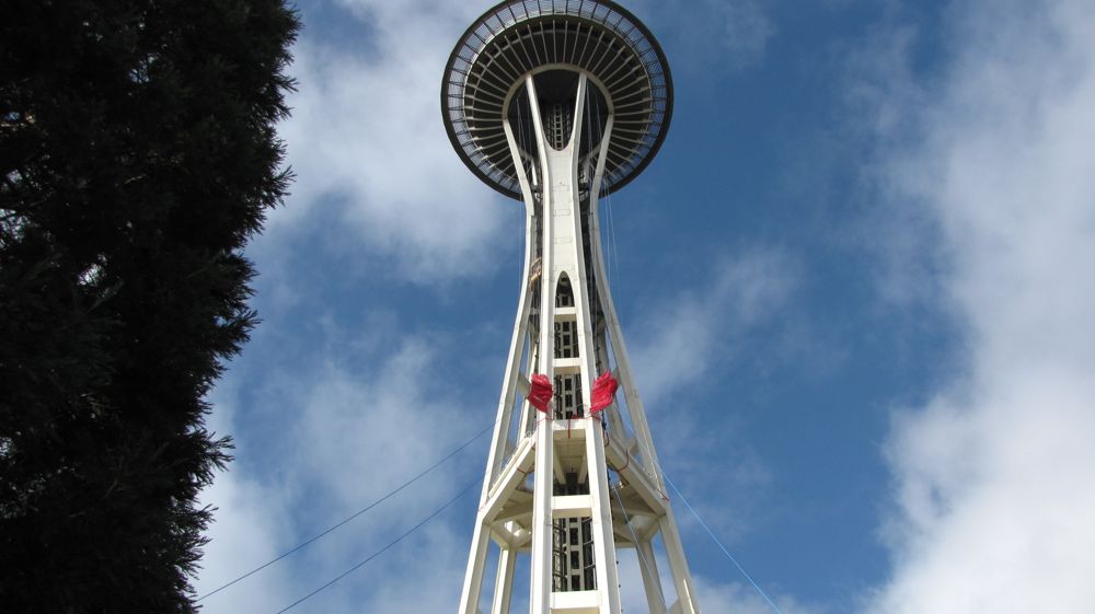 Space Needle View From Below