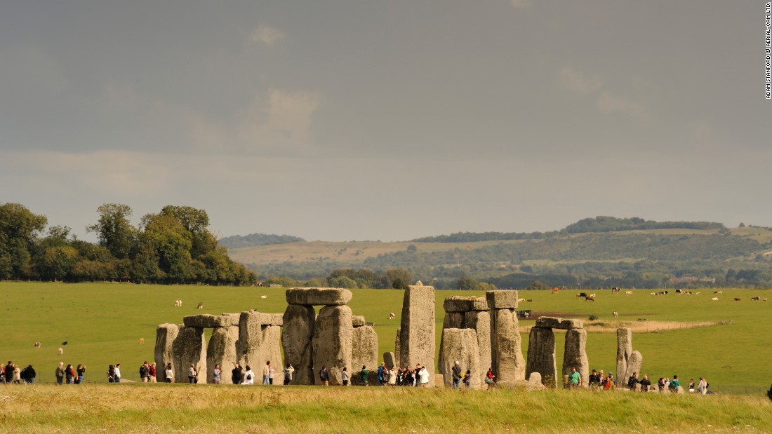 Standing Stones Of Stonehenge Monument