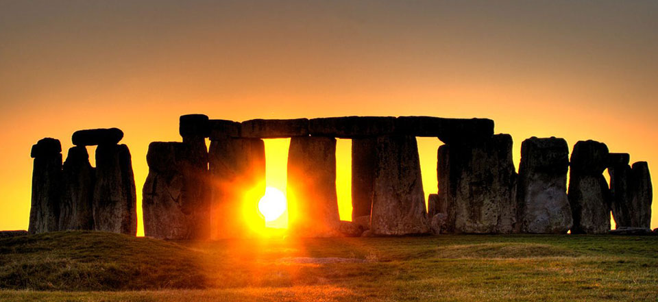 Stonehenge Monument During Sunset