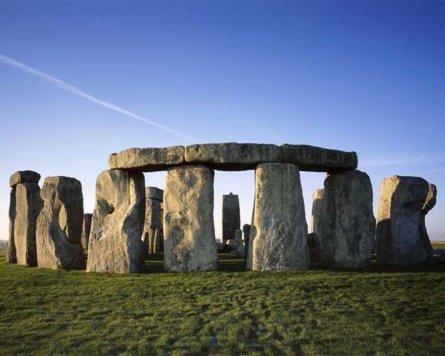 Stonehenge Seen From The North East At Sunrise